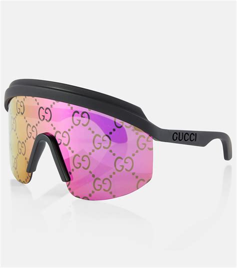 gucci crystal mask|authentic Gucci mask sunglasses.